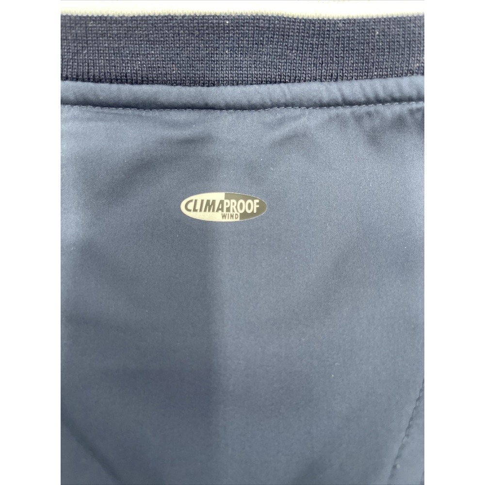 Adidas Pullover Windbreaker Jacket Men's Large‎ Dark Blue IBM Intel Logo #C125 - Picture 8 of 10